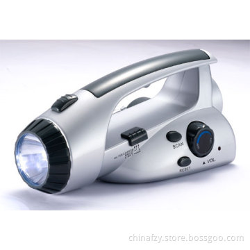 Hand dynamo Torch &amp; Radio